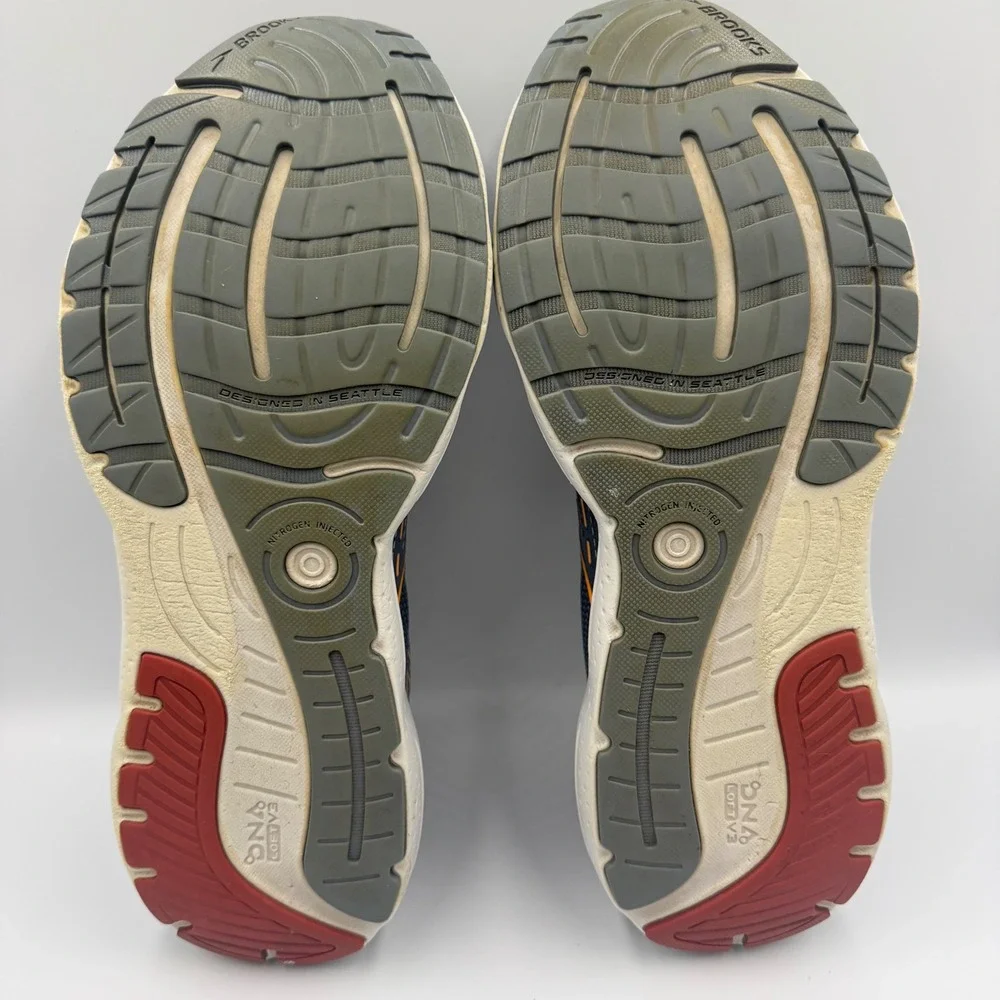 Brooks Glycerin 20 Grey White Men's Size 11 Running Shoes Sneakers 1103821D034
